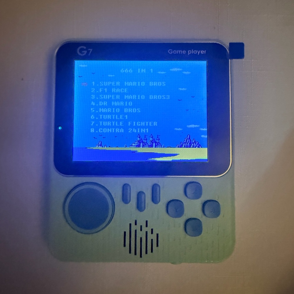 Green Handheld Game Console - Picture 3 of 3